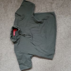 Liz Claiborne size petite large army green